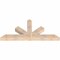 Ekena Millwork Saratoga Smooth Timber Gable Bracket, Douglas Fir, 72"W x 33"H x 5 1/2"D x 5 1/2"F, 11/12 Pitch GBW072X33X0606SAR00SDF - alternate 3